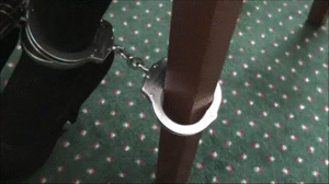 www.cuffkeybondage.com - Lexymae Handcuffed and Gagged thumbnail